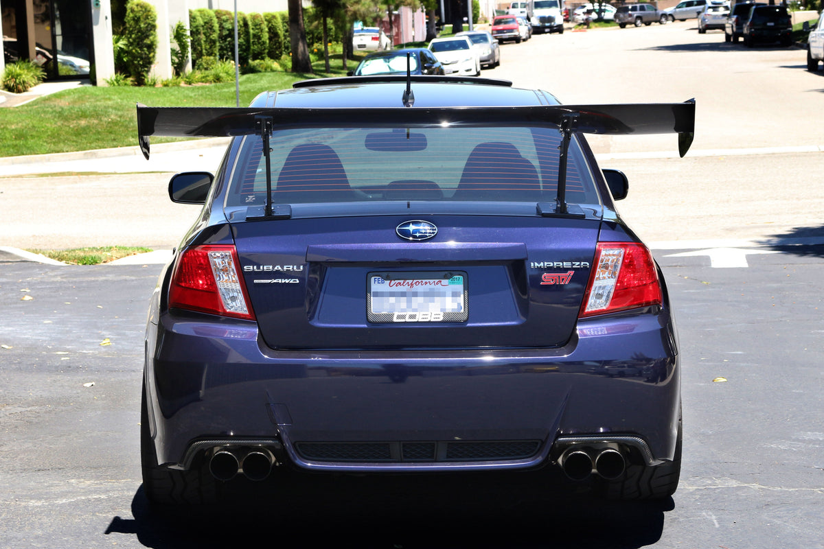 GTC-300 61" Carbon Fiber Adjustable Wing- Subaru STI 2011-2014