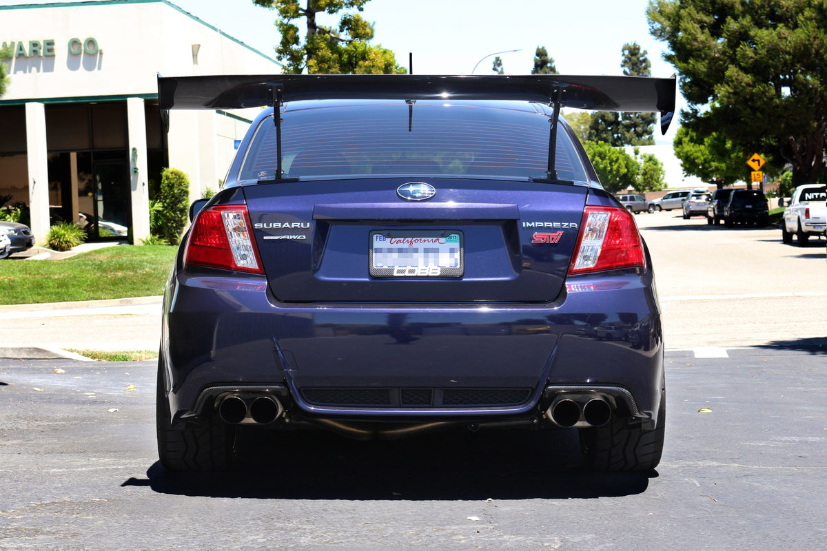 GTC-300 61" Carbon Fiber Adjustable Wing- Subaru STI 2011-2014
