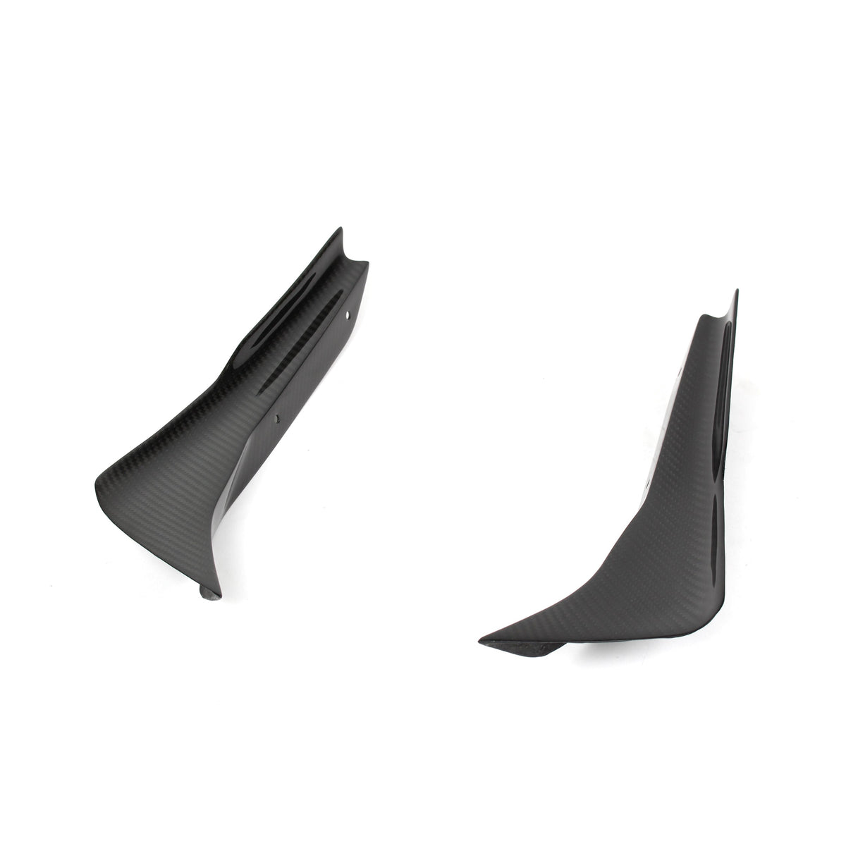 2015-2017 Subaru WRX STI APR Carbon Bottom Front Bumper Canards
