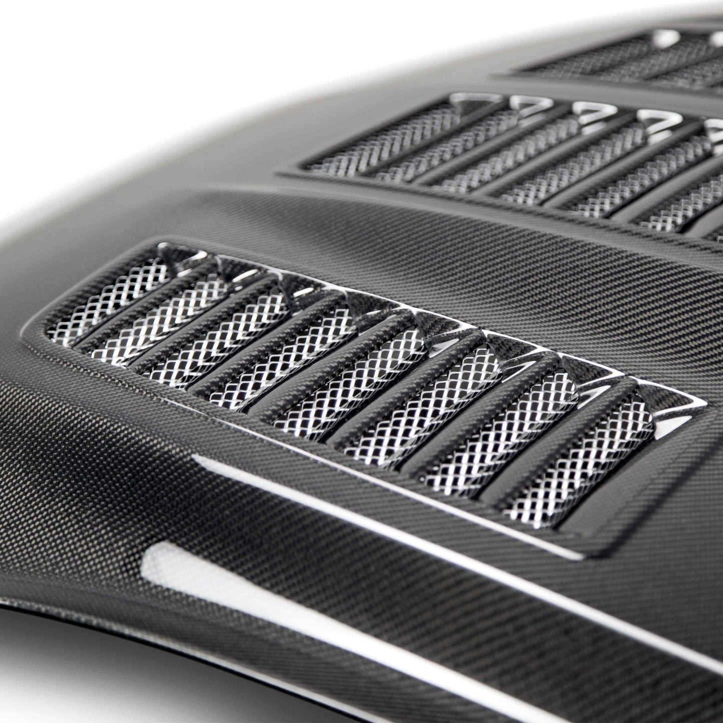 2015-2017 MUSTANG DOUBLE SIDED CARBON FIBER TYPE-TW HOOD