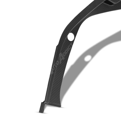 2020-2026 Corvette C8 Carbon Fiber Pre-Preg Front Frunk Surround Trim Kit For Z06/E-Ray/Grand Sport/Stingray