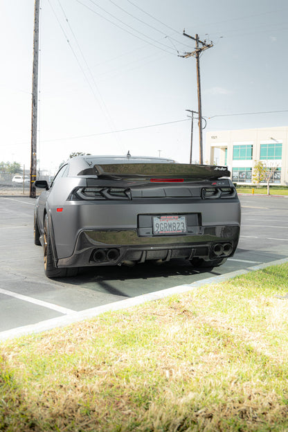 2014-2015 Chevy Camaro Umbra LED Taillights – Gloss Black/Smoke Lens