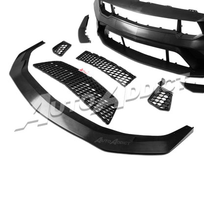 2024-2026 Mustang S650 Type-GTD Conversion Bumper Full Kit For Dark Horse/GT/EcoBoost