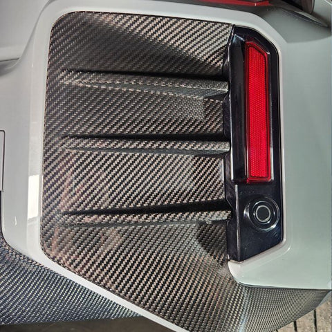 BMW G87 M2 Carbon Fiber Rear Bumper Vent Inserts (Set of 2)