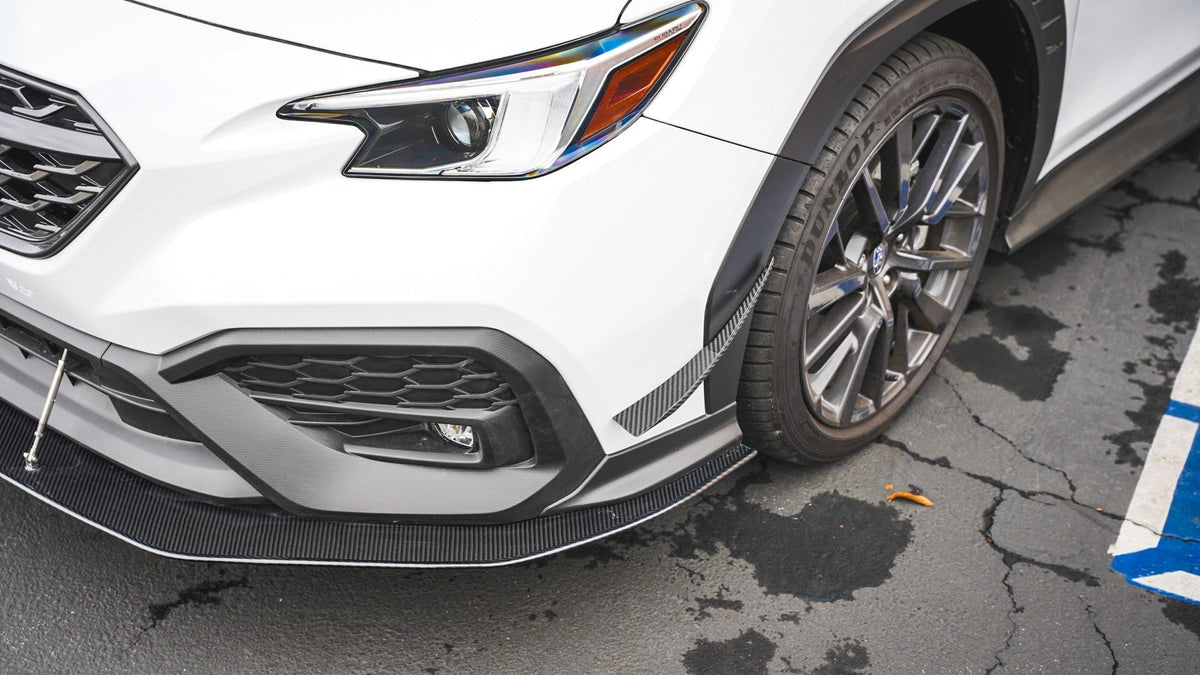 Carbon Fiber Wind Splitter w/ Rods- Subaru WRX 2022-Up