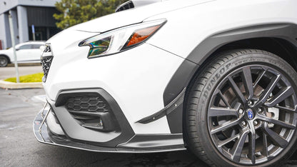Carbon Fiber Wind Splitter w/ Rods- Subaru WRX 2022-Up