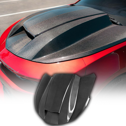 2016-2024 Chevy Camaro Type-Copo Double Sided Carbon Fiber Hood