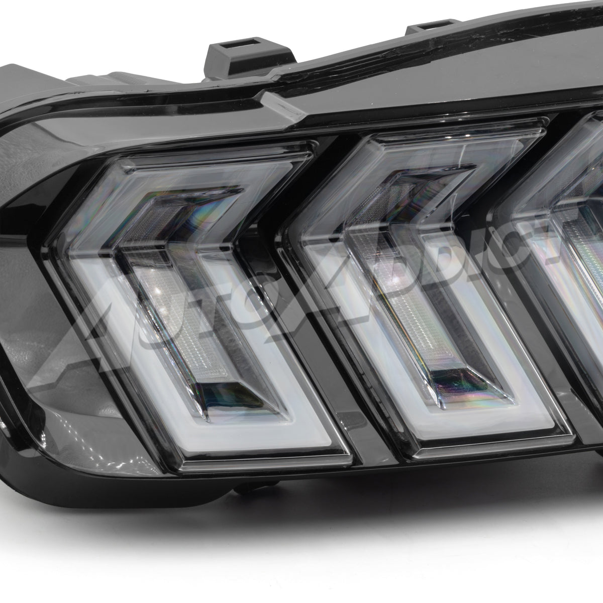 2024-2026 Mustang S650 Heritage-X™ RGB Taillights Amber Turn Signal Sequential w/ Animation