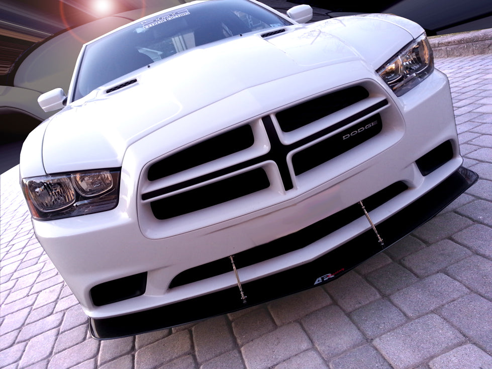 Carbon Fiber Front Wind Splitter- 2011-2014 Dodge Charger