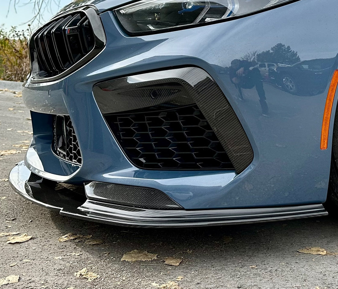 BMW F9X M8 Carbon Fiber Front Splitter