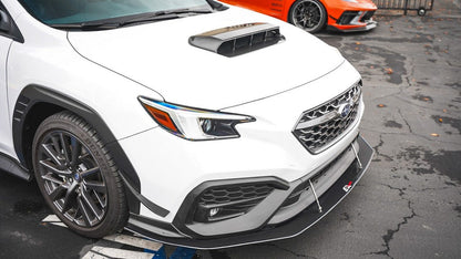 Carbon Fiber Front Bumper Canards- Subaru WRX 2022-Up