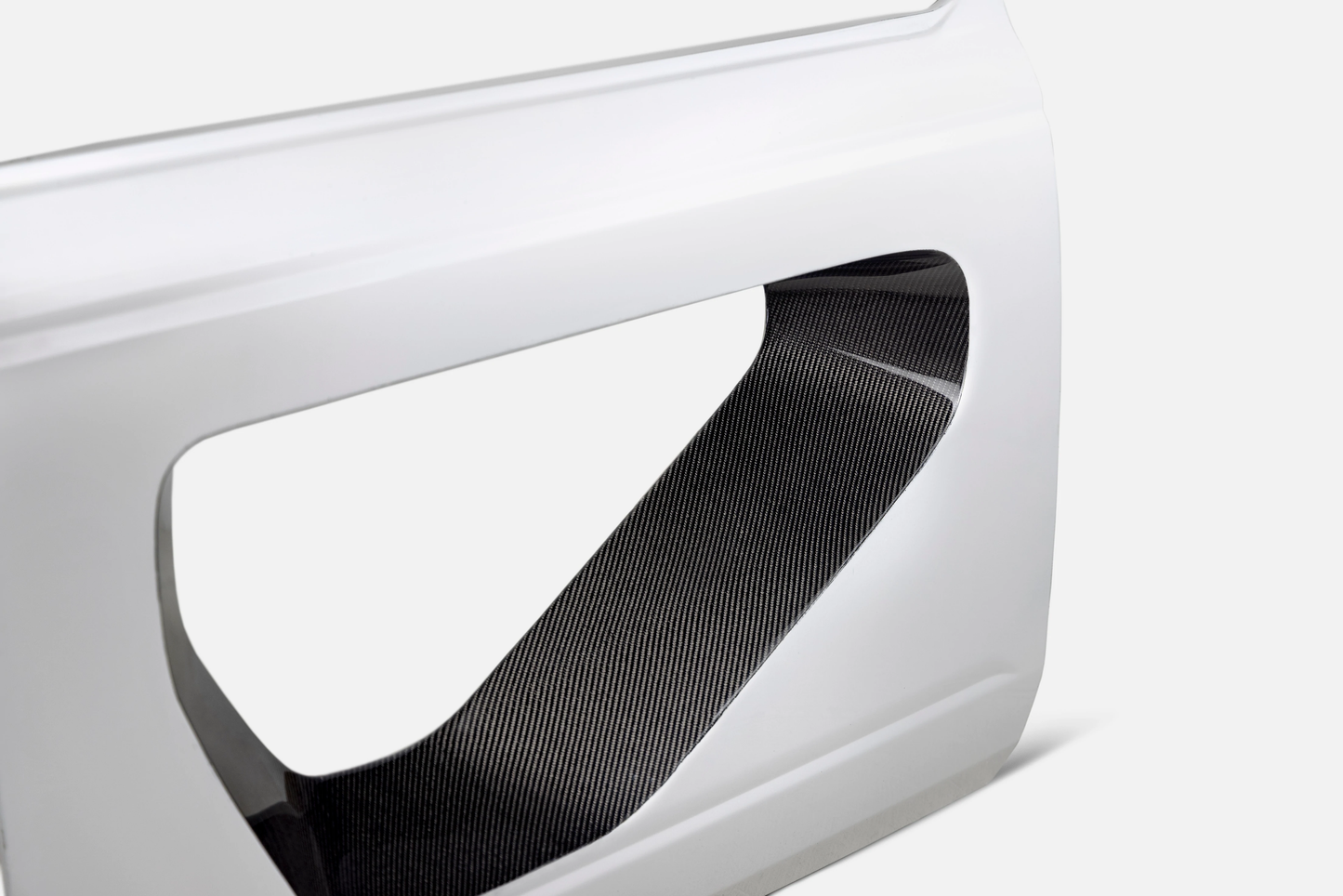2021-2024 FORD BRONCO FIBERGLASS HALO DOORS WITH CARBON FIBER INSERTS (2-DOOR)