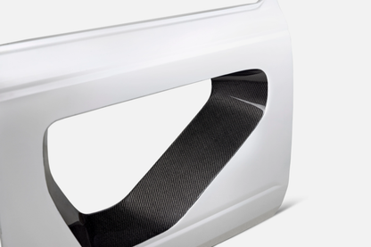 2021-2024 FORD BRONCO FIBERGLASS HALO DOORS WITH CARBON FIBER INSERTS (2-DOOR)