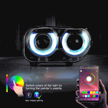 2015-2024 Dodge Challenger RGB Color Change OEM Replica Headlights