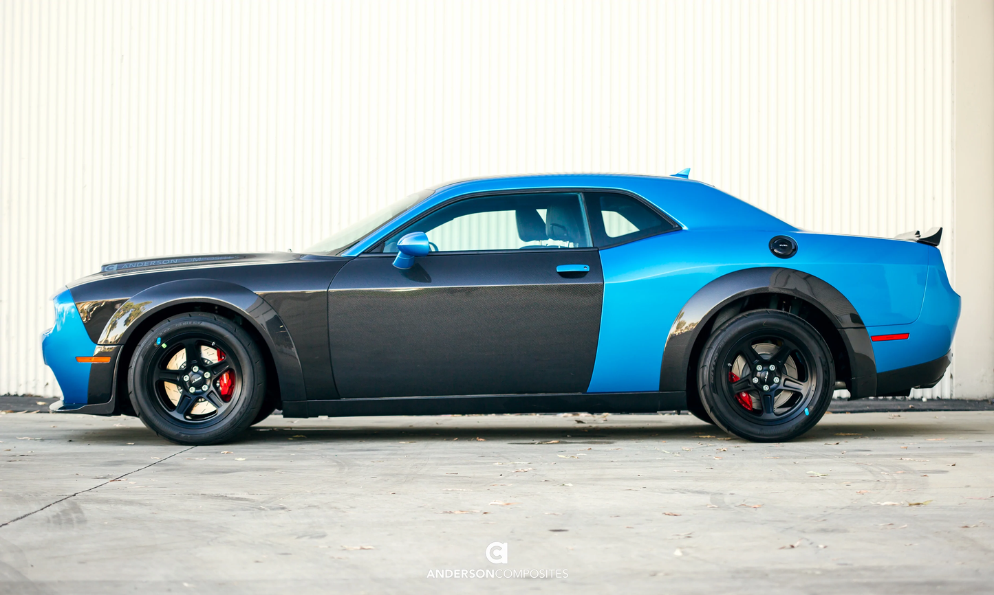 2015-2023 Dodge Challenger Carbon FIber Doors (Pair)