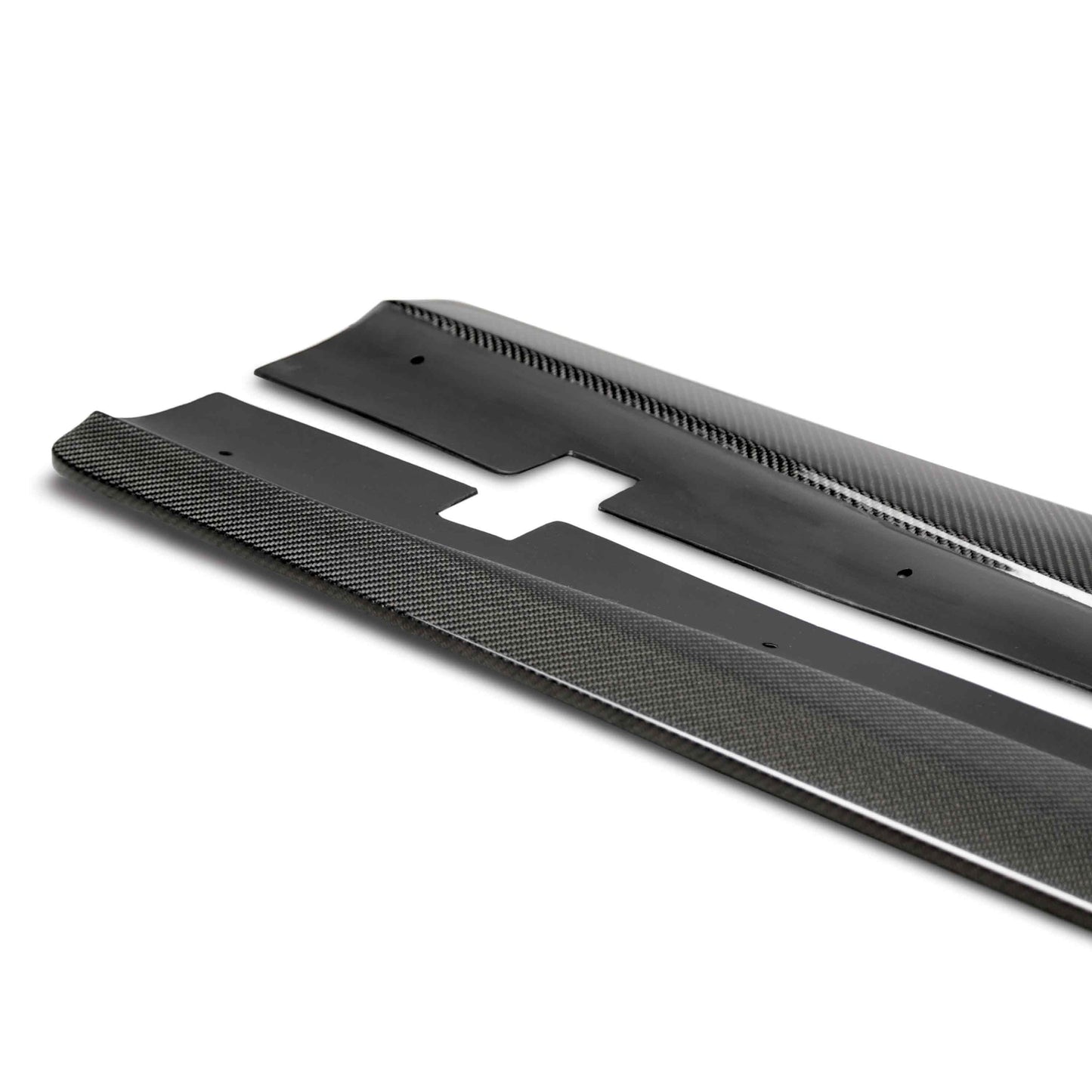 2020-2023 Dodge Charger Widebody Hellcat Carbon Fiber Side Rocker Panel Splitters (Pair)