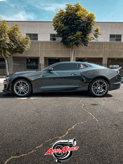 2016-2024 Chevy Camaro Carbon Fiber Wide Body Fenders + Custom Canards LS / LT / RS  / SS / ZL1