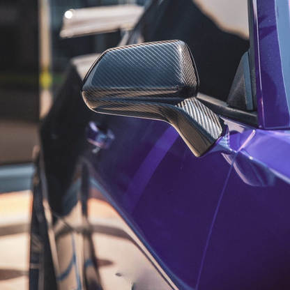 2016-2024 Chevy Camaro Carbon Fiber Mirror Caps