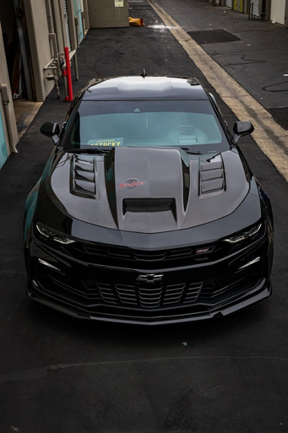 2016-2025 Chevy Camaro Terminator Full Carbon Fiber Hood
