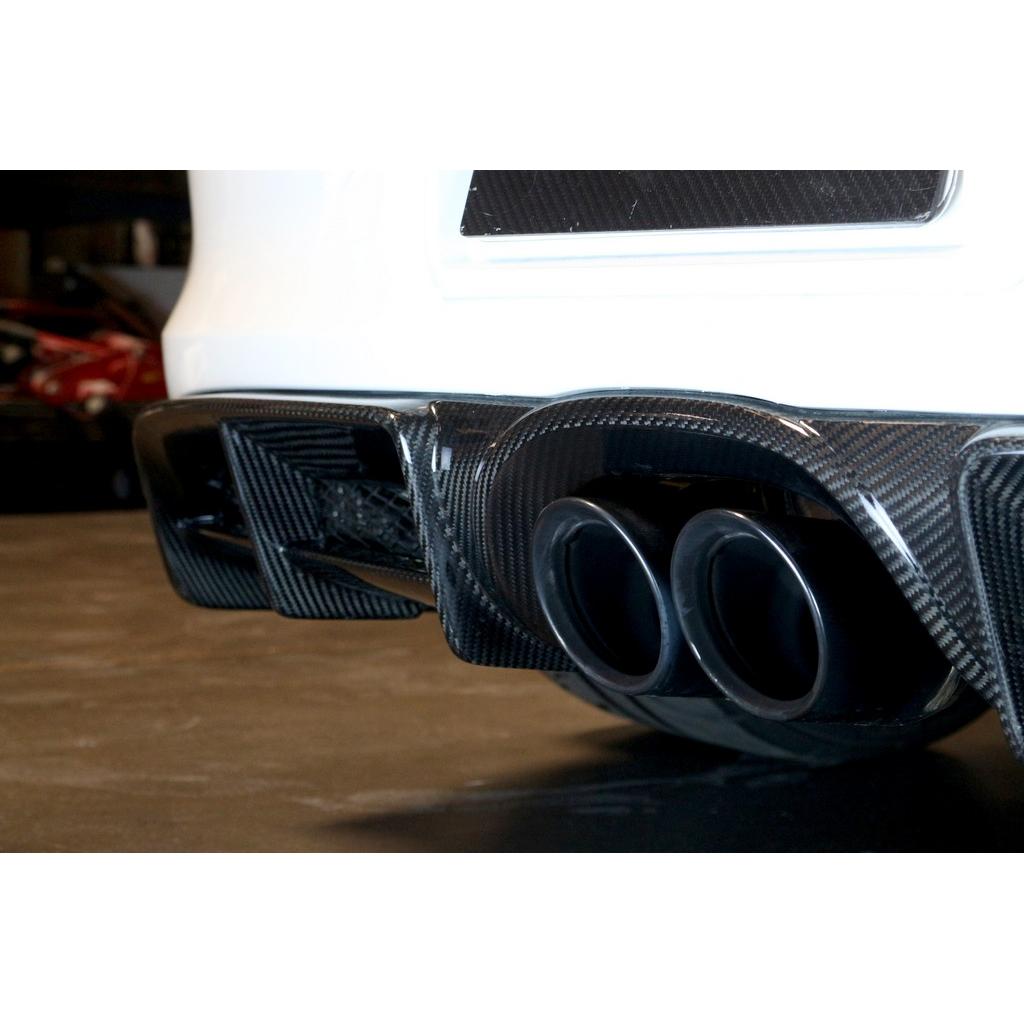 Carbon Fiber Rear Diffuser- 2016 981 Porsche Cayman GT4