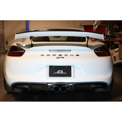 Carbon Fiber Rear Diffuser- 2016 981 Porsche Cayman GT4