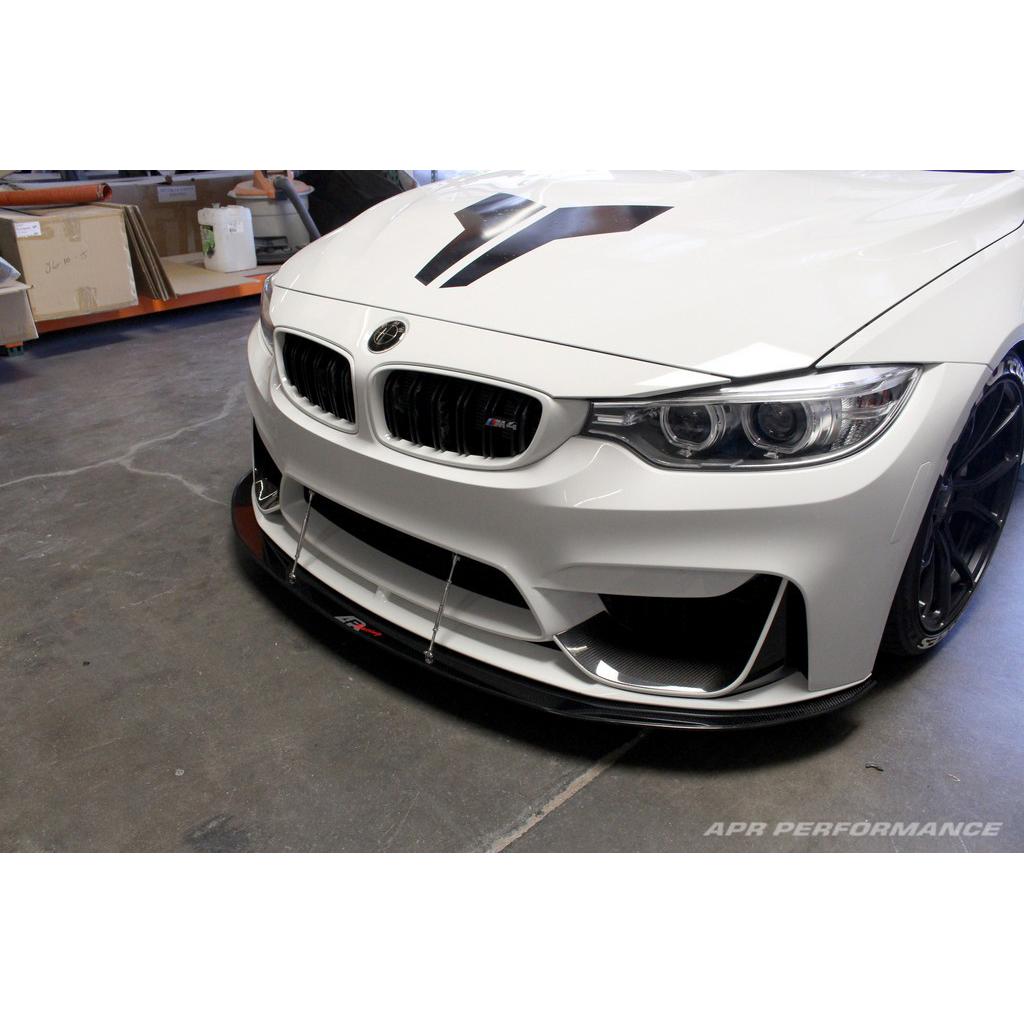 Carbon Fiber Front Wind Splitter- BMW F80 M3/ F82 M4 with M Performance Lip