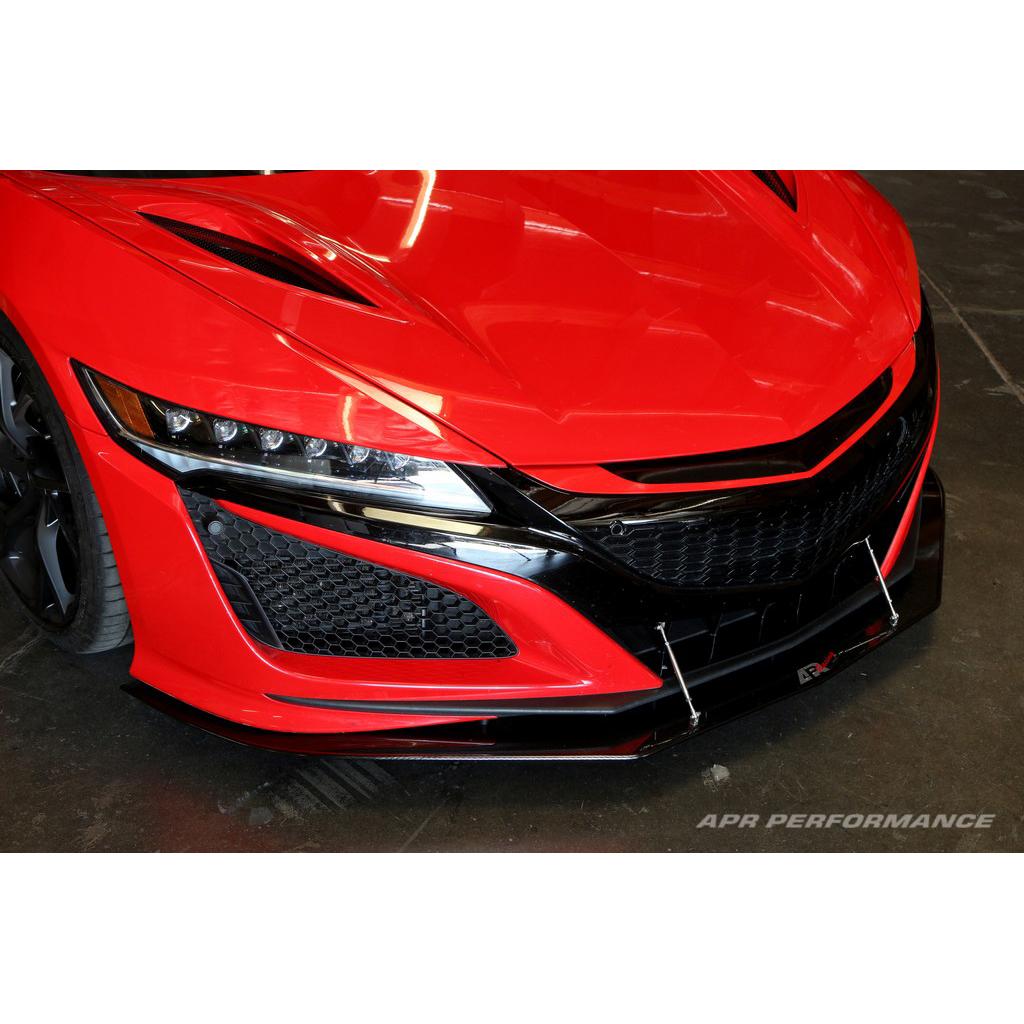 Carbon Fiber Front Wind Splitter - 2016-2022 Acura NSX (Stock Bumper)