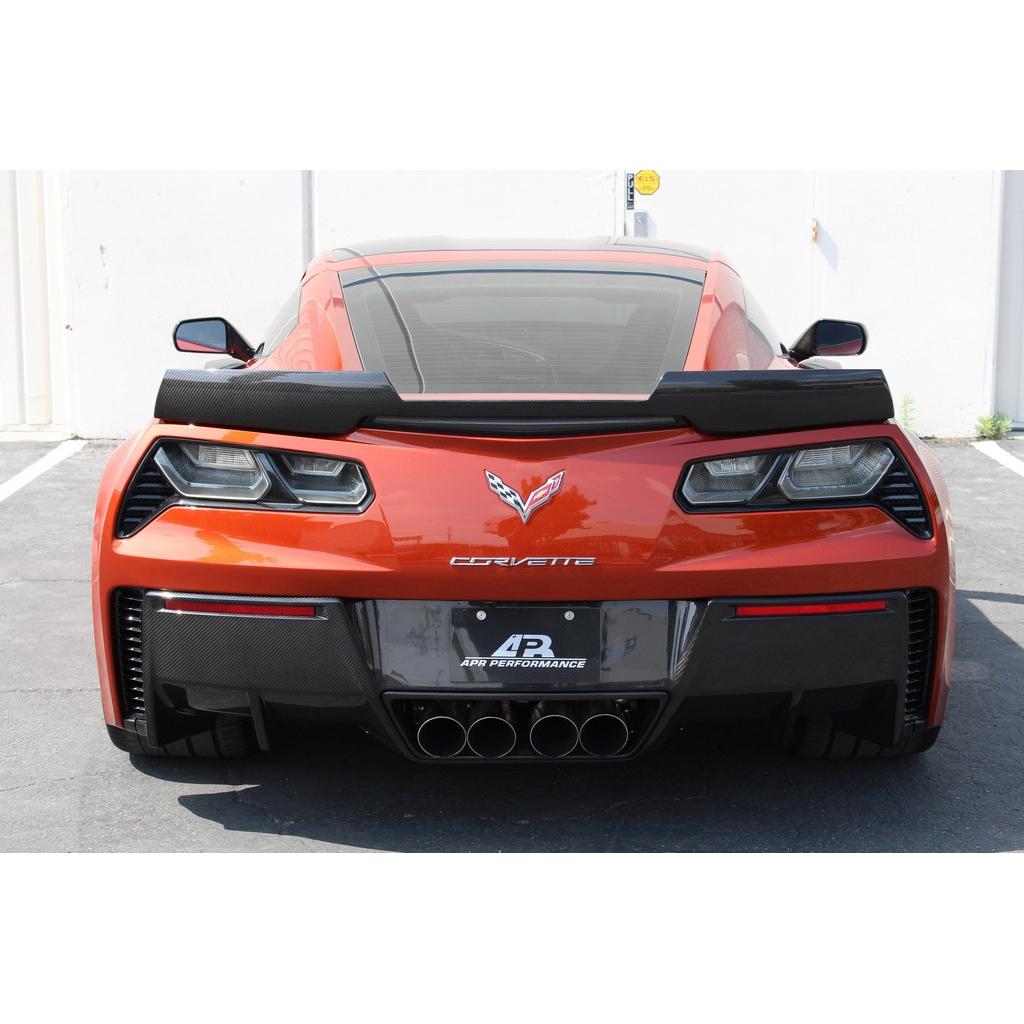 Carbon Fiber Rear Deck Track Pack Spoiler- Chevrolet C7 Corvette Z06