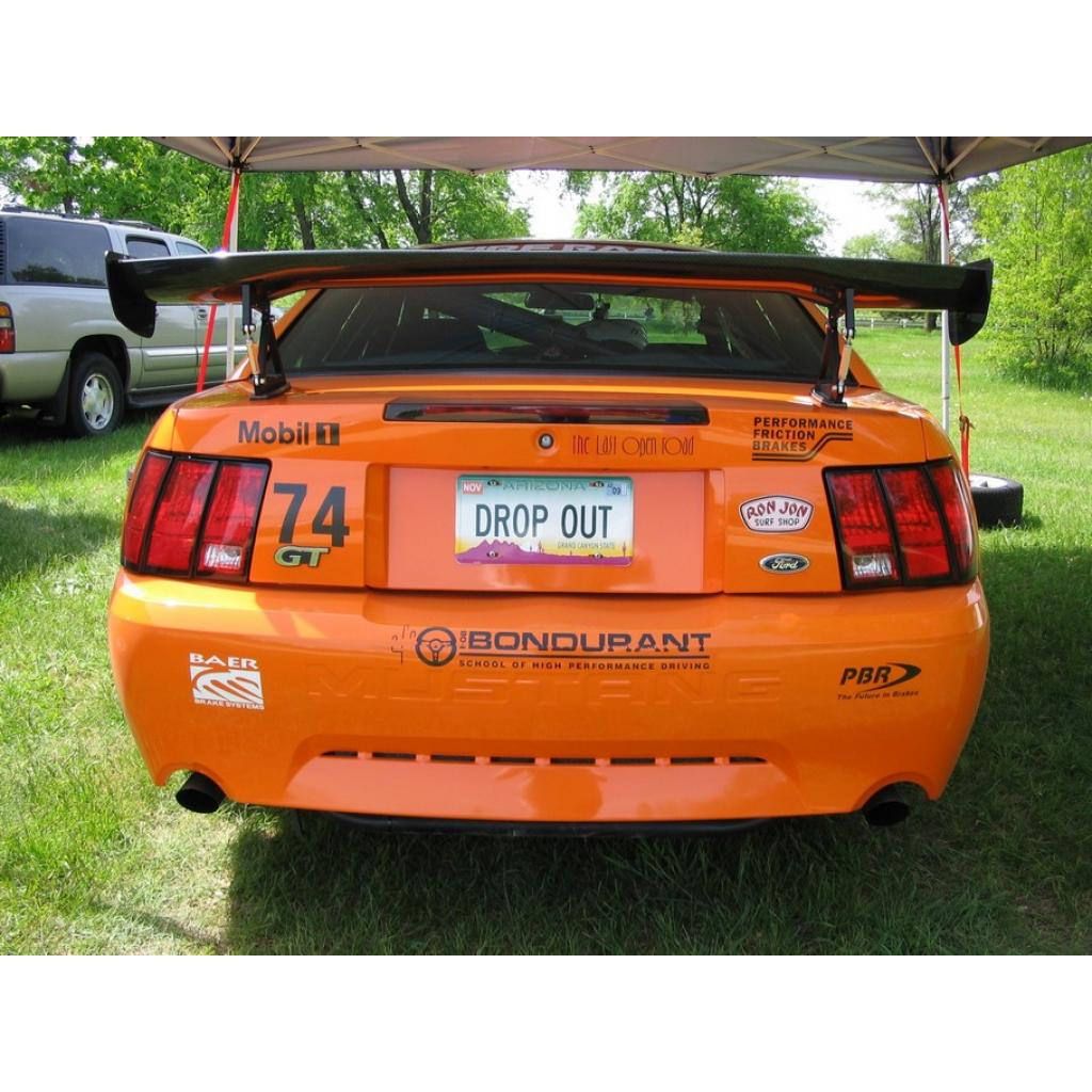 GTC-200 Carbon Fiber Adjustable Wing-1996-2004 Ford Mustang