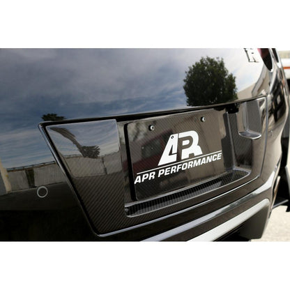 Carbon Fiber License Plate Backing- 2017-2022 Nissan R35 GTR