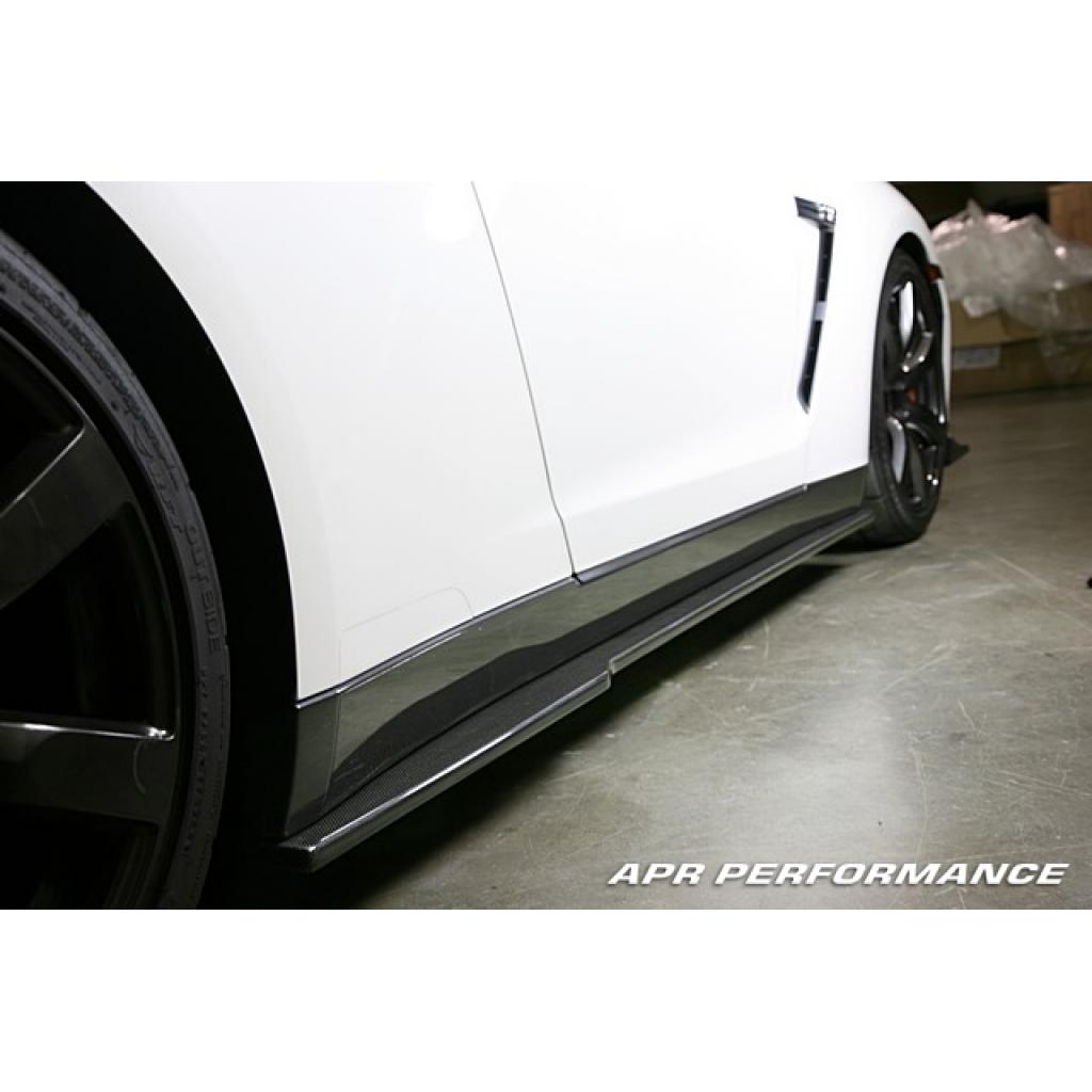 Carbon Fiber Side Rocker Extensions/ Side Skirt- 2009-2016 Nissan R35 GTR