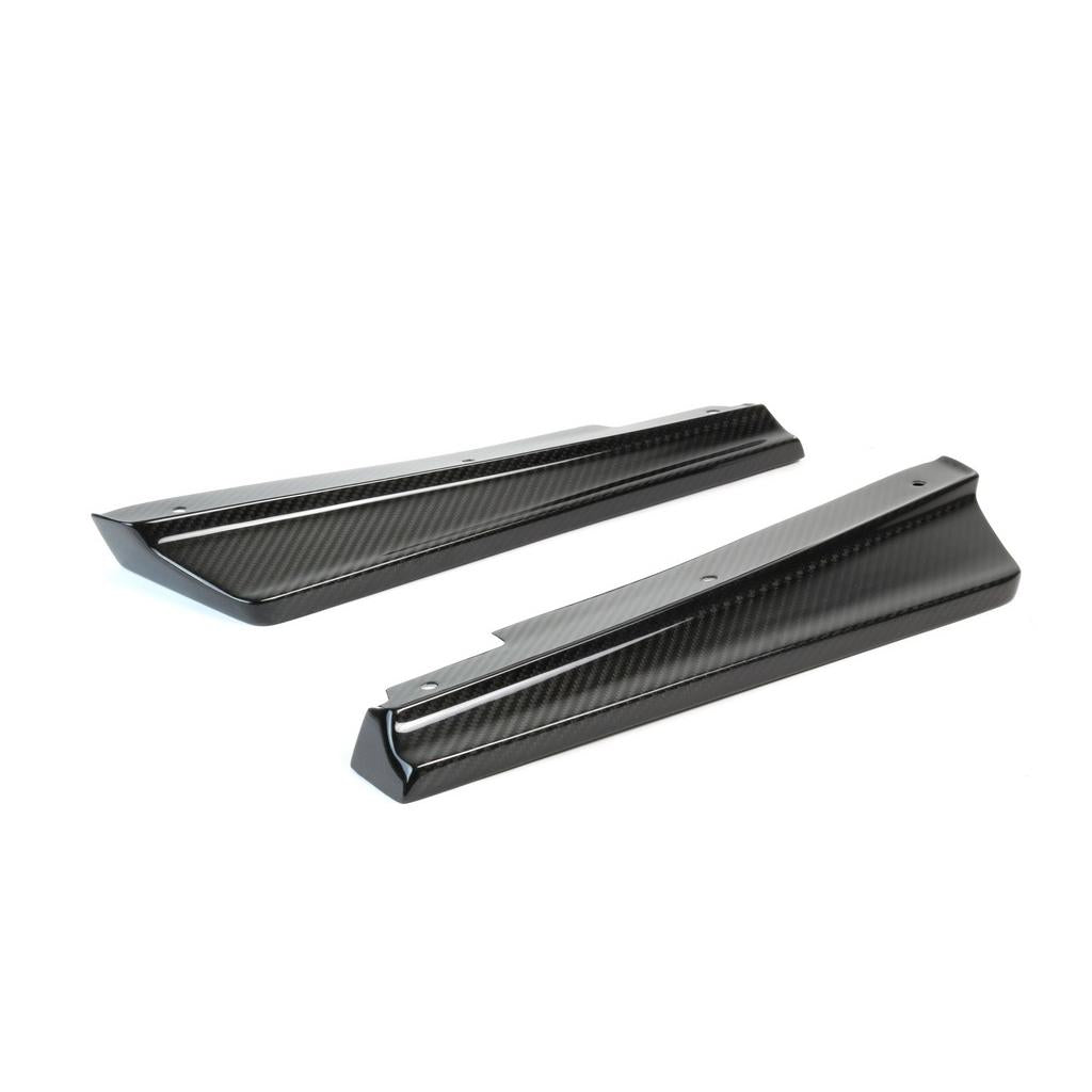 2017-2022 Nissan R35 GT-R APR Carbon Fiber Rear Bumper Skirts