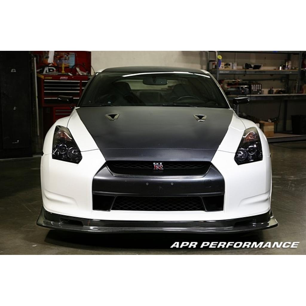 Carbon Fiber Front Airdam/ Lip - 2009-2011 Nissan R35 GTR