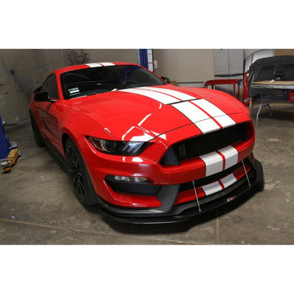 Carbon Fiber Front Wind Splitter- 2015-2020 Ford Mustang S550 Shelby GT350 / GT350R