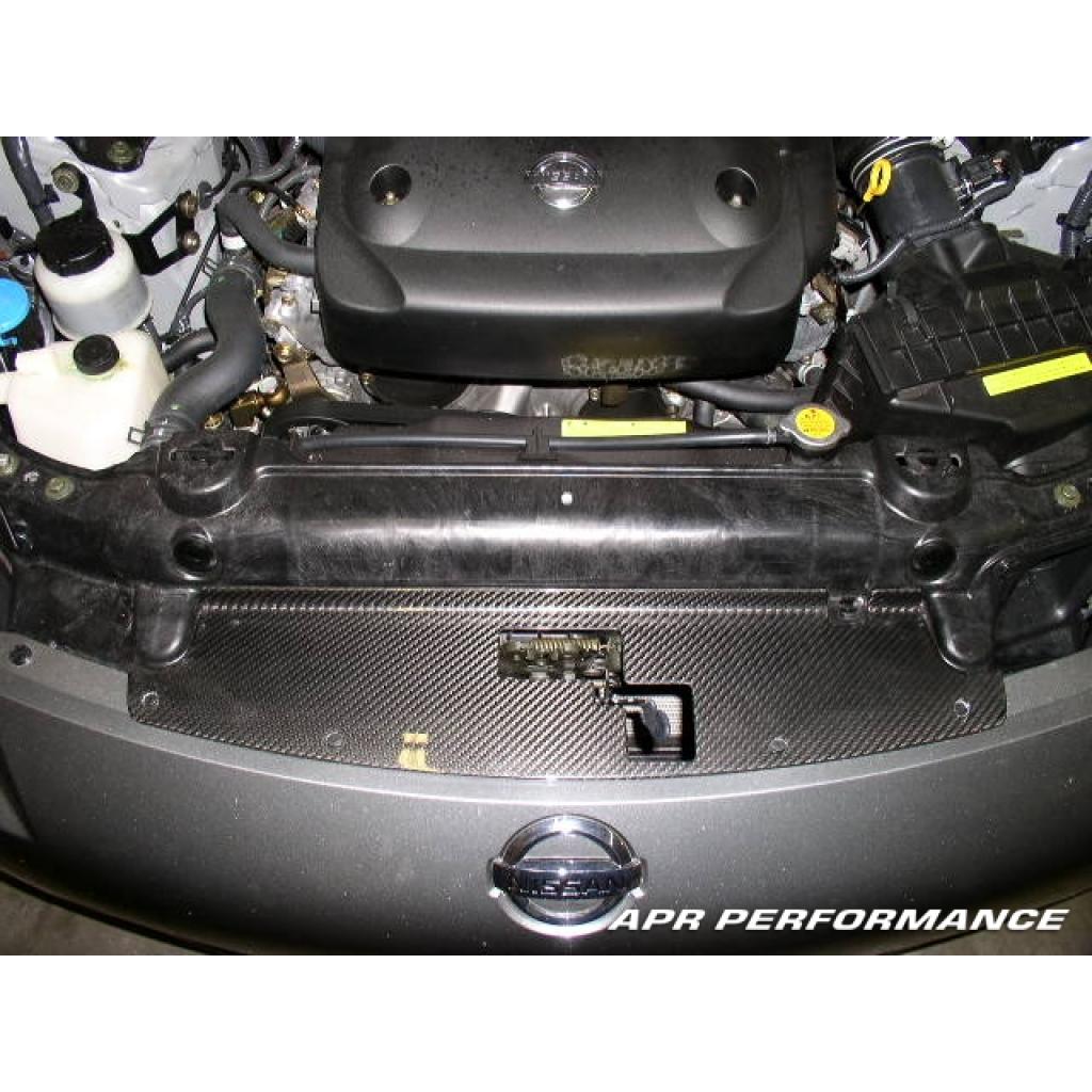 Carbon Fiber Radiator Cooling Plate - 2003-2008 Nissan 350Z