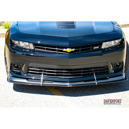 Carbon Fiber Front Wind Splitter- 2014-2015 Chevrolet Camaro SS 1LE