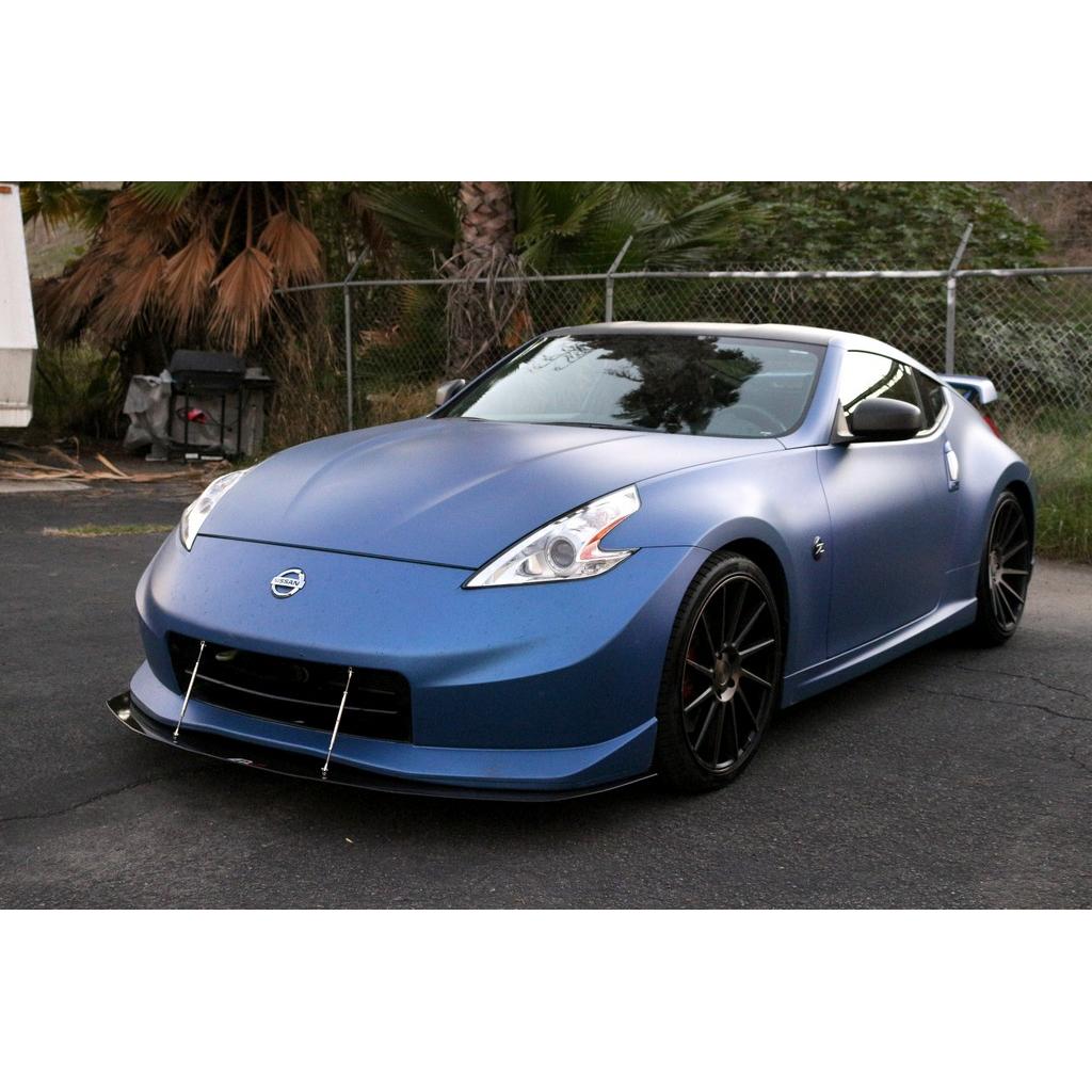 Carbon Fiber Front Wind Splitter- 2009-14 Nissan 370Z Nismo Bumper