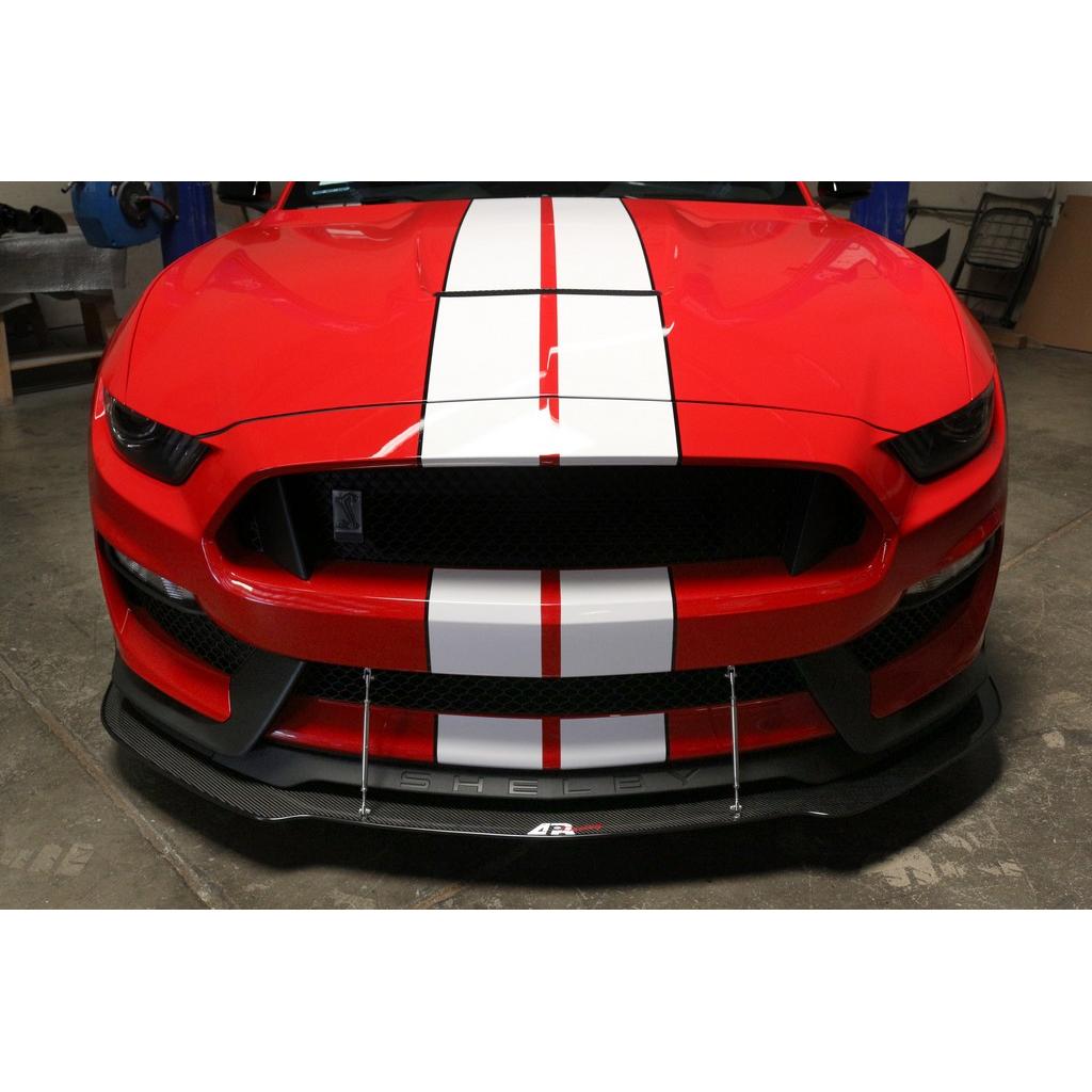 Carbon Fiber Front Wind Splitter- 2015-2020 Ford Mustang S550 Shelby GT350 / GT350R