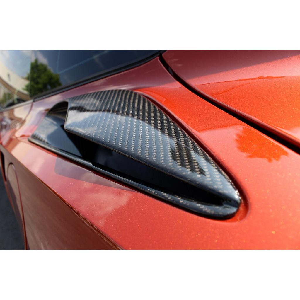 Carbon Fiber Quarter Panel Intake Vents- Chevrolet C7 Corvette (all)