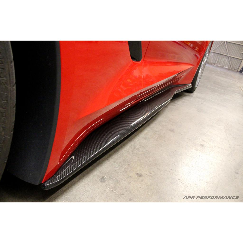 Carbon Fiber Side Rocker Extensions/ Side Skirt - Chevrolet C7 Corvette