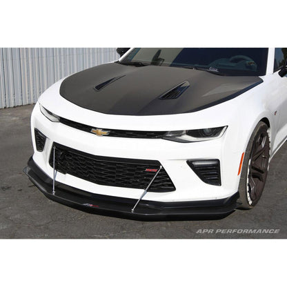 Carbon Fiber Front Wind Splitter-2016-2018 Chevrolet Camaro SS 1LE