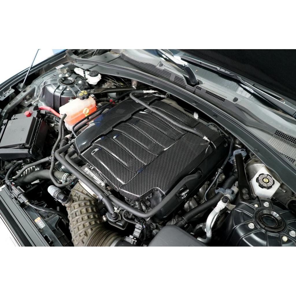 Carbon Fiber Engine Cover Package- 2016-2024 Chevrolet Camaro SS LT1