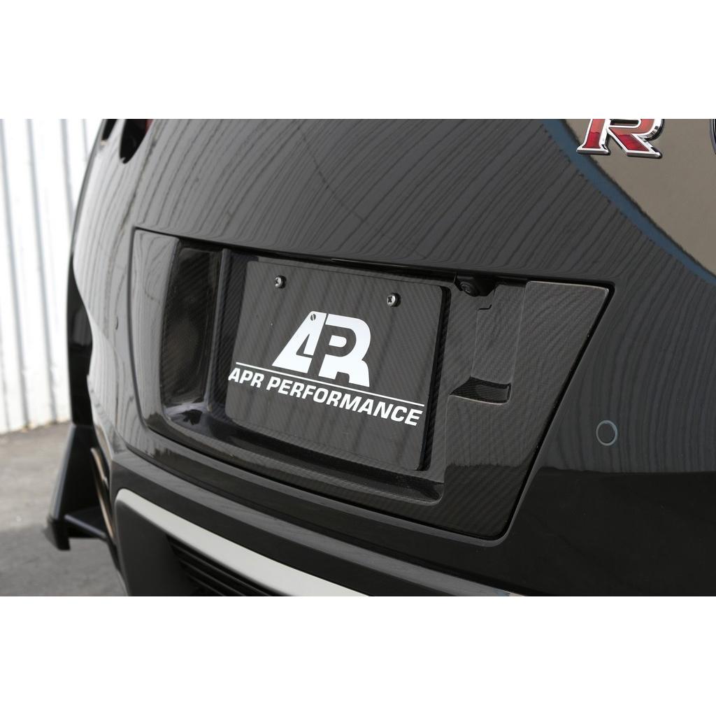 Carbon Fiber License Plate Backing- 2017-2022 Nissan R35 GTR