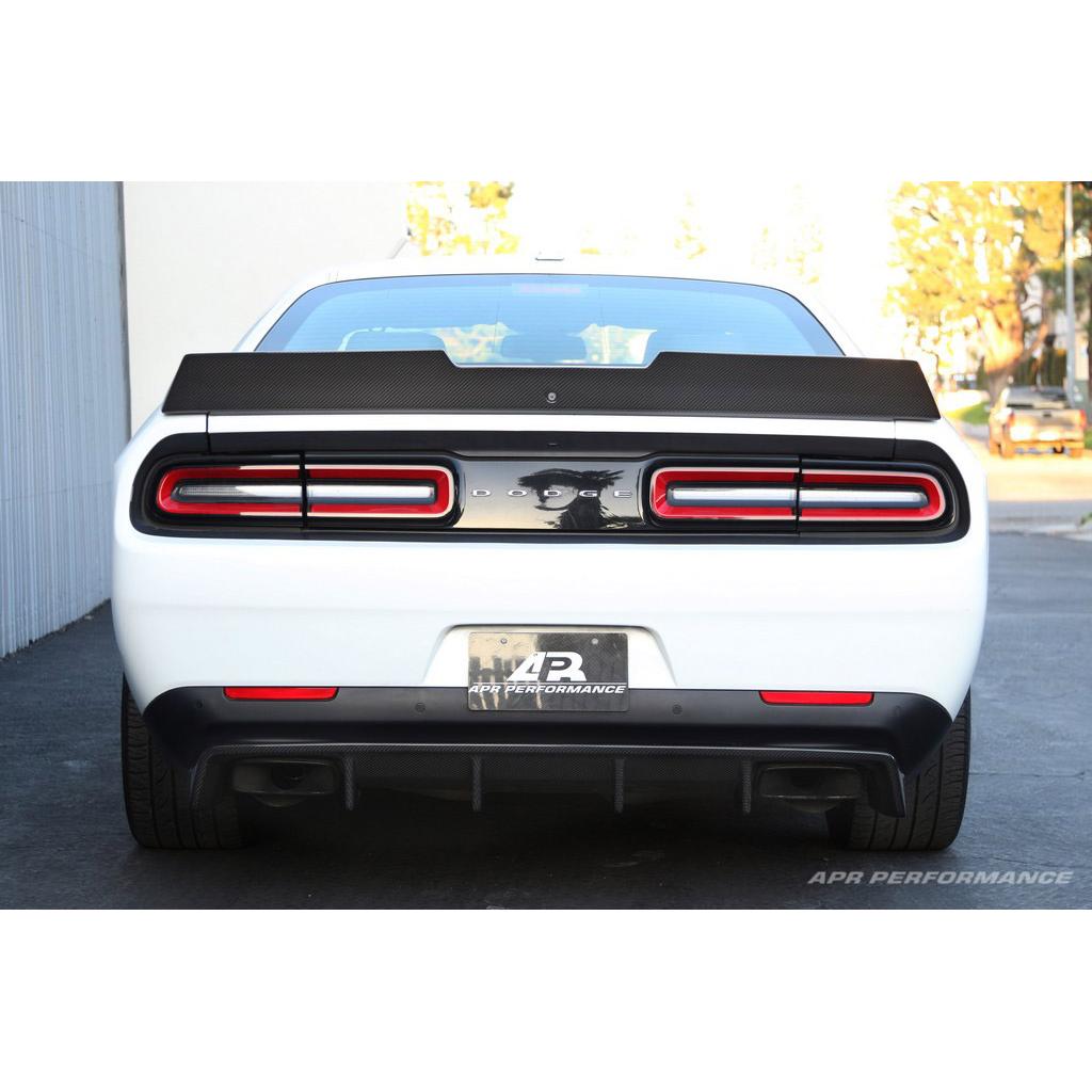 Carbon Fiber Rear Deck Spoiler- 2015-2023 Dodge Challenger Hellcat