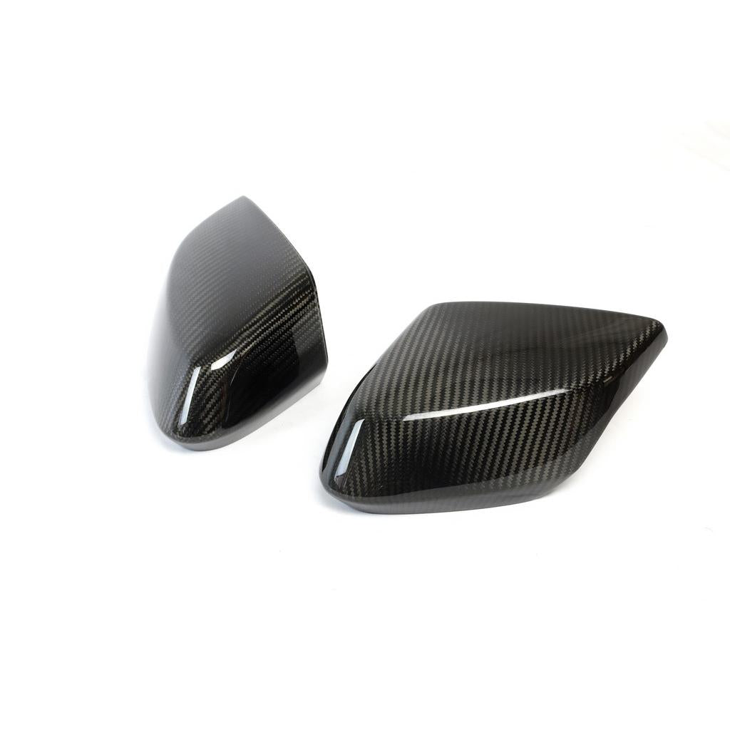 Chevrolet Corvette C8 Carbon Fiber Replacement Mirror Covers