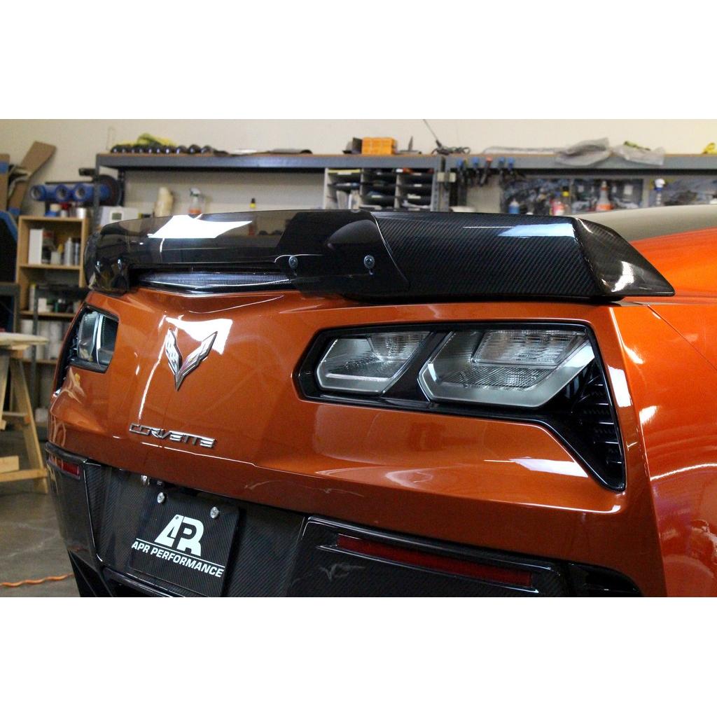 Carbon Fiber Rear Deck Track Pack Spoiler- Chevrolet C7 Corvette Z06
