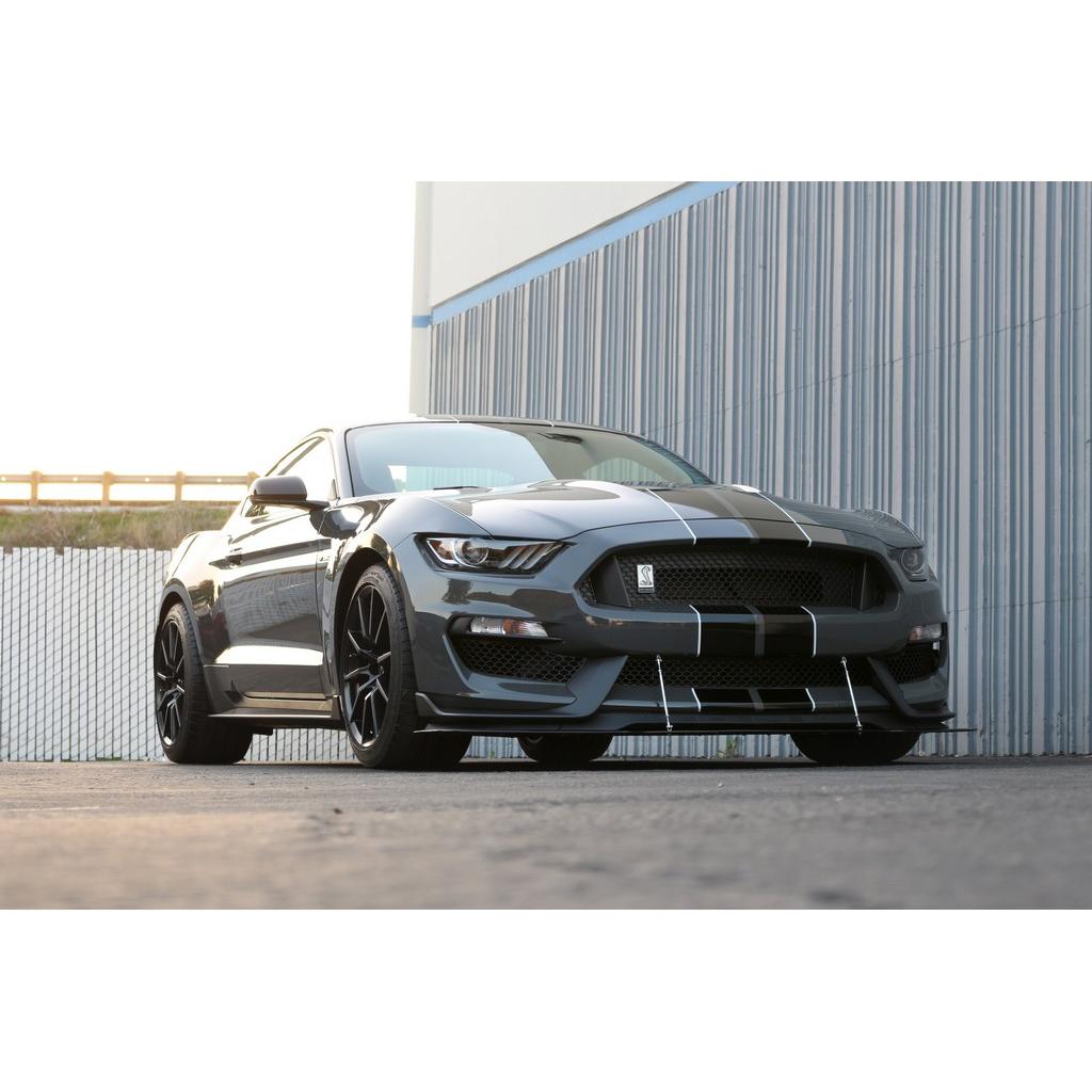 Carbon Fiber Front Wind Splitter- 2015-2020 Ford Mustang S550 Shelby GT350 / GT350R