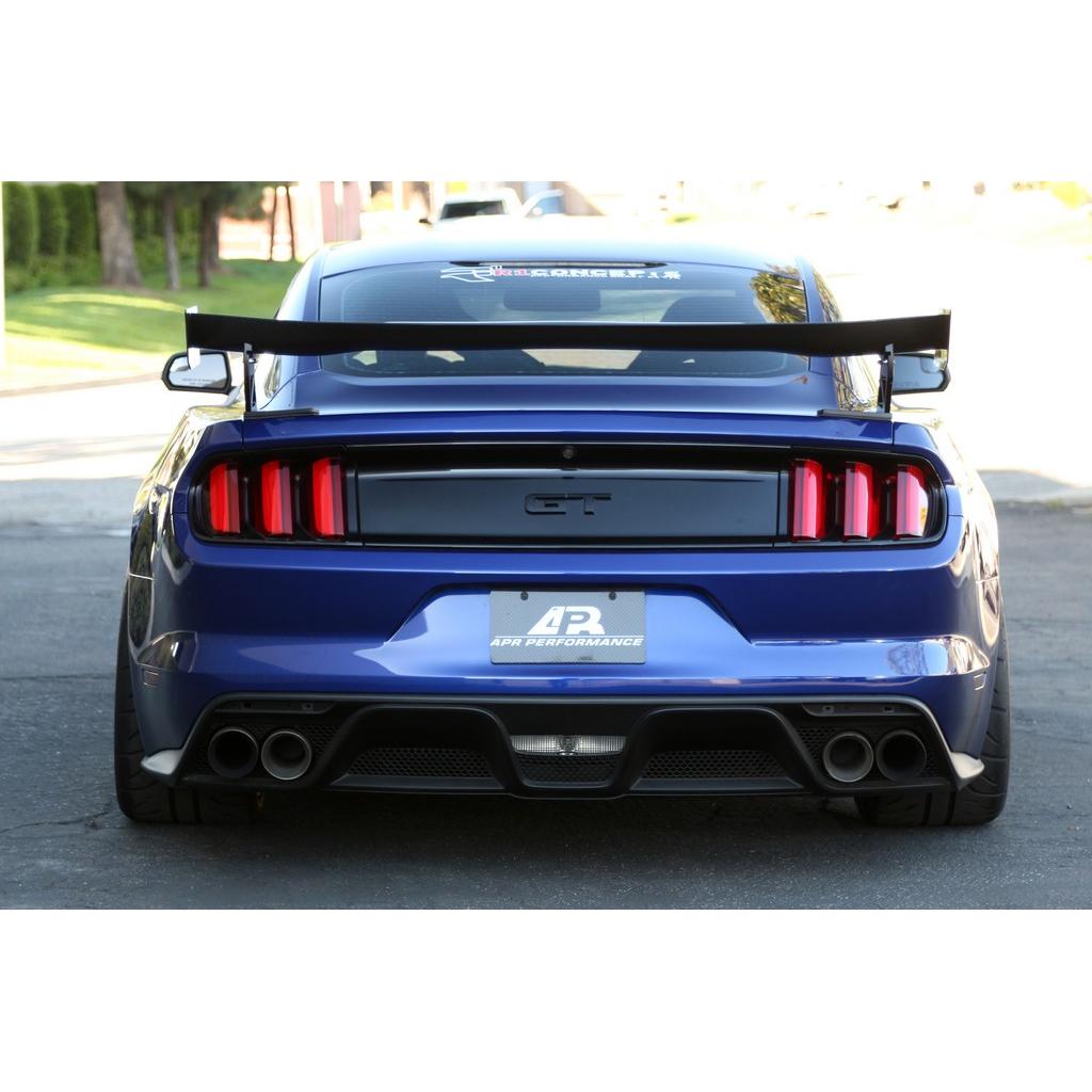 GTC-200 Carbon Fiber Adjustable Wing-2018-2022 Ford Mustang S550 GT500 / GT350