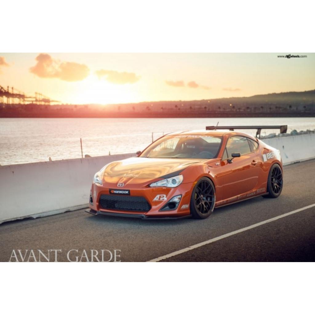 GT-250 Carbon Fiber Adjustable Wing w. 11" Pedestals Set - 2013-2020 Scion FRS / Toyota GT86/ Subaru BRZ