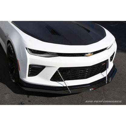 Carbon Fiber Front Wind Splitter-2016-2018 Chevrolet Camaro SS 1LE